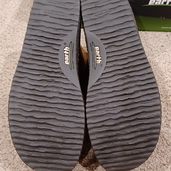 Earth Igloo Leather Sandstone Eclipse Lace Up with box Women's Size 7.5B - Picture 8 of 11